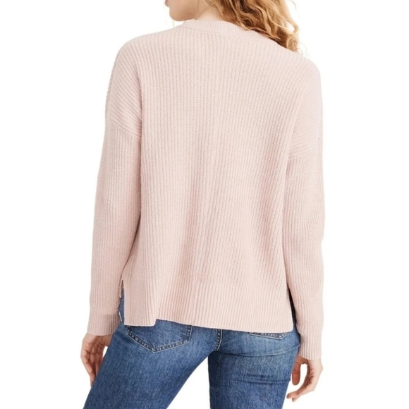 Madewell Patch Pocket Pullover Sweater pink small - Picture 2 of 11